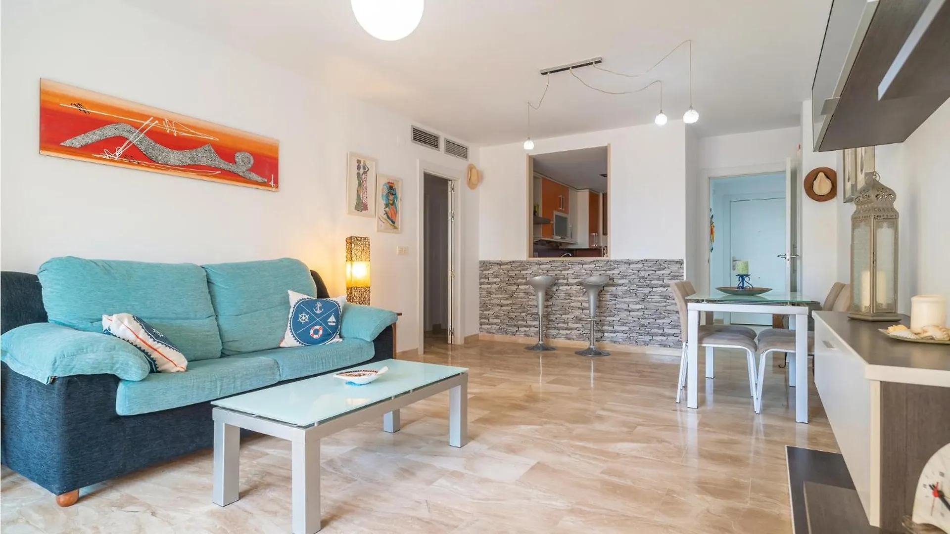 Amazing Apartment In Motril With House Sea View